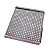 Grelha Churrasco Inox 45x45 Encaixe Espeto Universal Desmontável Kort - Imagem 1