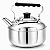 Chaleira Tradicional Aço Inox 2 Litros Domama Prime - Imagem 1