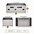 Suporte Porta Sachês Inox Açúcar Adoçante Mesa Café Restaurante Prime - Imagem 3