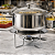 Queimador Inox Rechaud Fondue Espiriteira Profissional Prime - Imagem 6