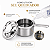 Queimador Inox Rechaud Fondue Grande Espiriteira Profissional - Imagem 3