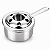 Queimador Inox Rechaud Fondue Grande Espiriteira Profissional - Imagem 1