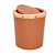 Lixeira Com Tampa Basculante para Banheiro Cozinha 5Litros Haus Rose - Imagem 1