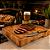 Tábua Para Churrasco Invertida C/ Faca Stevano Kort 45x40cm - Imagem 6