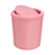 Lixeira Com Tampa Basculante para Banheiro Cozinha 5Litros Haus - ROSA - Imagem 1