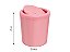 Lixeira Com Tampa Basculante para Banheiro Cozinha 5Litros Haus - ROSA - Imagem 3