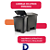 Lixeira com Pedal 25L Haus Preta - Imagem 6