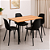 Mesa de Jantar Madeira Maciça 4 Lugares Sala Cozinha Trionfo - Imagem 6