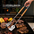 Pegador Para Churrasco 46cm Aço Inox Profissional Grelha Kort - Imagem 2