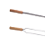 Kit 4 Espetos para Churrasco 85cm Aço Inox Kort - Imagem 3