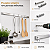 Barra Organizador Cozinha Parede Aço Inox 80cm 6 Ganchos Haus - Imagem 5