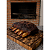 Tábua de Corte para Churrasco Invertida Teca 60X40cm - Imagem 2