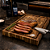 Tábua de Corte para Churrasco Invertida Teca 60X40cm Premium - Imagem 2