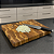 Tábua de Corte Profissional em Madeira Teca 30x25cm Para Cozinha Gourmet - Imagem 2