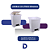 Lixeira Com Pedal 25l Haus Branca Design E Alta Qualidade - Imagem 6