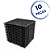 Kit 10 Estrado Plástico Modular Piso Palete Pallet 50x50cm Encaixável Resistente - Imagem 2
