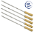Kit 5 Mini Espetos para Churrasco 40cm Aço Inox Kort - Imagem 1