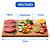 Tábua de Corte Multiuso Cozinha Carne e Legumes Essence 27x15cm - 2 UNIDADES - Imagem 6