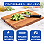 Tábua de Corte Multiuso Cozinha Carne e Legumes Essence 27x15cm - 3 UNIDADES - Imagem 4