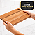 Kit 3 Tábuas De Corte Madeira Maciça Cozinha Carne Legumes 27x15cm Essence - Imagem 4