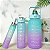 Kit Garrafa Colorida Motivacional Squeeze – 03 Peças - Imagem 3