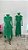 Vestido Nova Aliança - Verde Bandeira - Imagem 1
