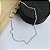 CORRENTE DE PRATA GROUMETT CHOKER 40CM FIO 60 - Imagem 1