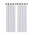 Cortina De Tecido Premium Para Janela e porta 2,80 x 2,20 Altura Branca - Imagem 1