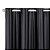 Cortina Blackout PVC corta 100 % a luz 2,20 m x 1,30 m Preta - Imagem 2