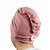 Touca Toalha de Secar Cabelo Pós Banho Prática Rosa Blush - Imagem 1
