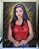 A sua encomenda de retrato, pintura em tela, com 1 pessoa no quadro, tamanho 50/70cm - Imagem 3