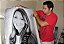 A SUA ENCOMENDA DE RETRATO REALISTA A LÁPIS, COM UMA PESSOA NO QUADRO, TAMANHO 66/96 cm. - Imagem 5