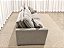 Sofá Cama Siena 2.00m Sem Caixa D28 Soft - Veludo Bege - Imagem 4