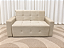 Sofá Cama Cristal 1.54m Sem Caixa D28 Soft - Veludo Marfim - Imagem 1