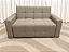 Sofá Cama Cristal 1.54m Sem Caixa D28 Soft - Linho Bege Escuro - Imagem 1