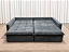 Sofá Cama Mariana 2.25m Sem Caixa D28 Soft 442 - Veludo Cinza - Imagem 4
