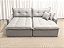 Sofá Cama Siena 2.20m Sem Caixa D28 Soft - Linho Cinza Claro - Imagem 5