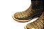 Bota Masculina Goyazes Exótica - Jacare Tabaco - Couro Pit Stop Preto - Couro 1018-JEC - Imagem 5