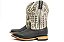 Bota Masculina Goyazes Couro Pit Stop Preto - Couro Waco Cimento - Imagem 2