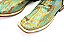 Bota Feminina Goyazes Exótica - Cobra Phyton Azul Dourado - Couro Dolphin Verde - Couro - Imagem 2