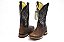 Bota Masculina Goyazes Cabeca Tan - Couro Mustang Preto - Imagem 8