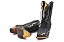 Bota Feminina Goyazes Couro Pit Stop Preto - Couro Pit Stop Preto - Couro BF - Imagem 7