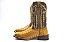 Bota Masculina Goyazes Exótica - Jacaré Barriga Havana - Couro Dallas Furta Cor - Solado Power - Imagem 3