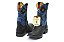 Bota Masculina Goyazes Couro Pit Stop Preto - Couro Dallas Turquesa - Flex - Imagem 9
