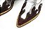 Bota Feminina Goyazes Metalizado Prata - Metalizado Prata Vinho - Couro BF 234502-CC - Imagem 2