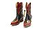 Bota Feminina Goyazes Couro Mustang Preto - Couro Mustang Preto - Fogo Couro BF - Imagem 5