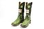 Bota Feminina Goyazes Exótica - Avestruz Oliva - Couro Dallas Folha - Couro - Imagem 5
