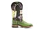 Bota Feminina Goyazes Exótica - Avestruz Oliva - Couro Dallas Folha - Couro - Imagem 8