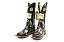 Bota Feminina Goyazes Couro Mustang Preto - Couro Mustang Preto - Imagem 5