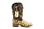 Bota Feminina Goyazes Exótica - Pirarucu Bege - Couro Atlanta Carmel - Couro - Imagem 6